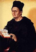 Jan Polack Portrait of a Benedictine Monk Germany oil painting artist